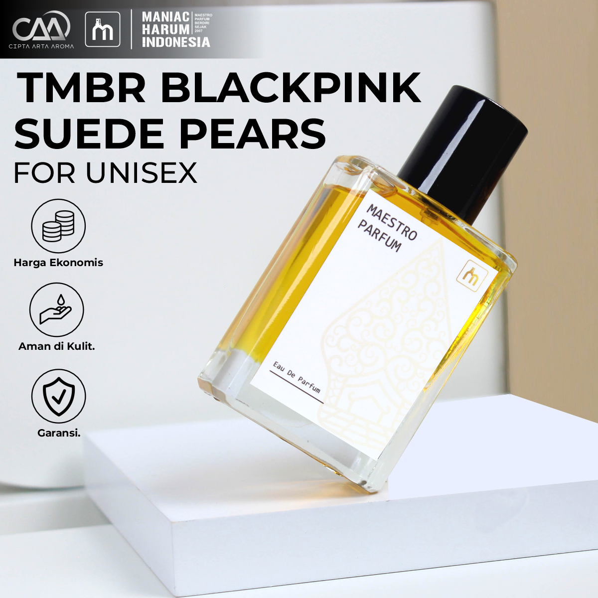 TMBR BLACKPINK SUEDE PEARS
