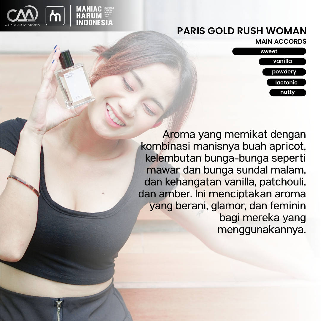 PARIS GOLD RUSH WOMAN