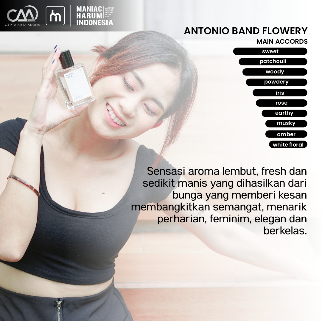 ANTONIO BAND FLOWERY