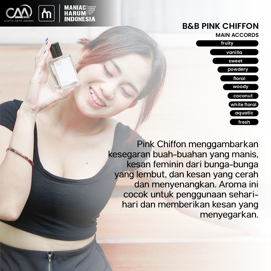 B&B PINK CHIFFON