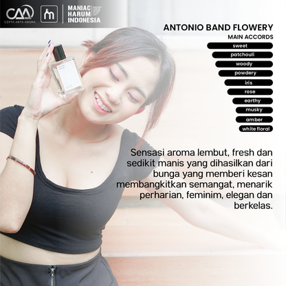 ANTONIO BAND FLOWERY