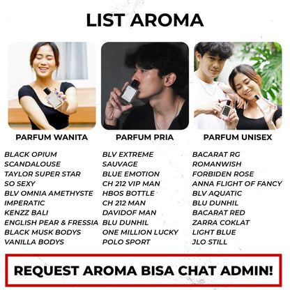 Diskon Kilat 4 Parfum 15ML